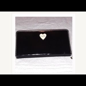 *Luella Black Leather Wallet